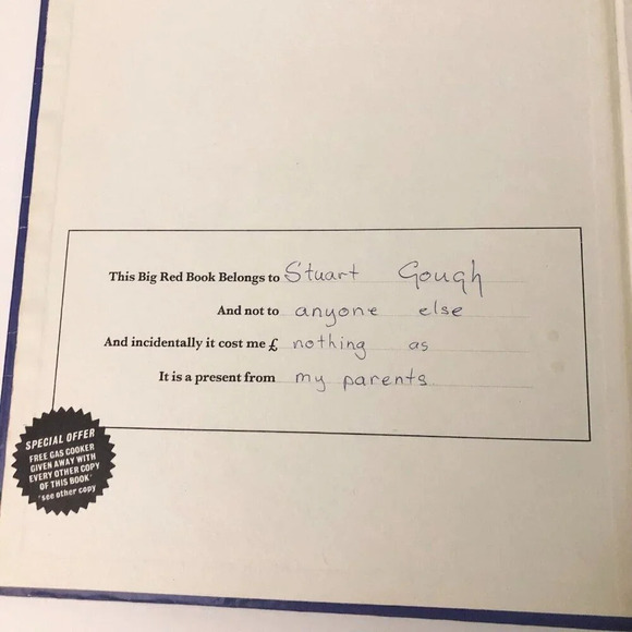 Vintage 1971 Monty Pythons Big Red Book  Hardcover Comedy - Picture 11 of 16